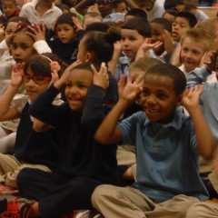 Talmadge Elementary join Dinero in the battle to defeat the Phantom Draw!